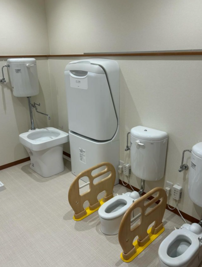 保育園のトイレ設置工事